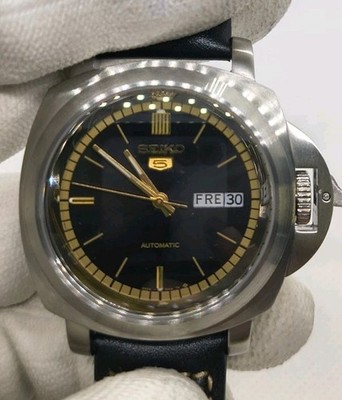 Seiko 5 Automatic 6309A  ''Racey Gent'' 40mm 5ATM Sapphire Black Dial 
