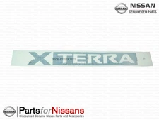 NEW  GENUINE OEM NISSAN 2005-2010 XTERRA ROOF RACK DECAL EMBLEM