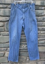 Vintage 60s Blue Bell Denim Carpenter Jeans Size 38x34 Workwear