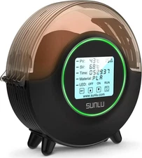 SUNLU Dryer Box S2 Upgraded With Fan,Black,360° Heating Around,Filament Holder