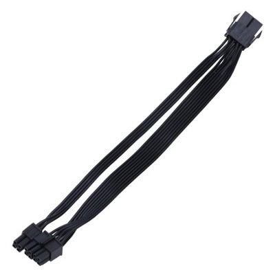 Flexible CPU Power Supply Connector 8Pin Female to 8P Male ATX4P Extension Cable