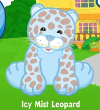 Webkinz Classic Icy Mist Leopard - hm696 - Virtual Adoption Code Only