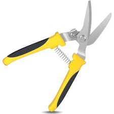 Tin Snips for Cutting Metal Sheet, Upgrade Heavy Duty with Sharp Stainless St...