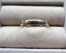 9ct Gold Wedding Ring Size N 3mm