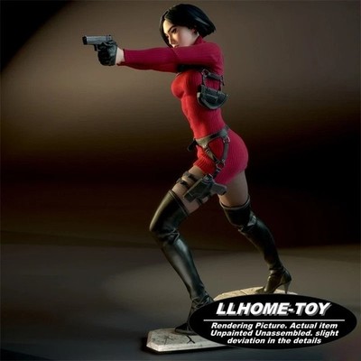 1/24 7CM tall Ada Wong 3D Print Garage Kit Figure Model Unassemble Unpainted GK