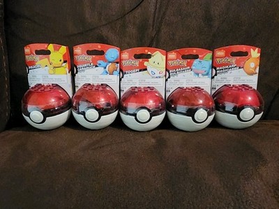 Pokmon Pikacha Set Of Mega Construx Lego balls Set Of 5