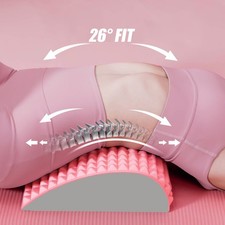 Back Stretcher Pillow Neck Lumbar Support Massager For Neck Waist Back Sciatica