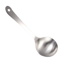 Stainless Steel Rice Spoon Practical Meal Spoon Household Soup Ladle