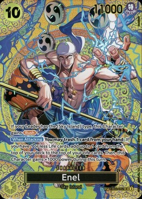 One Piece TCG   Enel EB02-052   Special Rare   ENG/NM