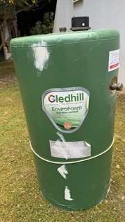 Gledhill Stainless Steel Hot Water Cylinder 450x900 120 Litres￼
