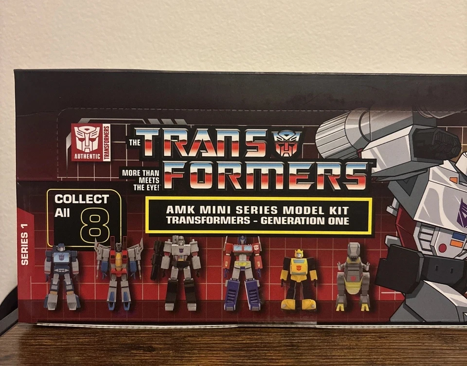 Sealed Case 2024 Transformers G1 AMK MINI Series 1 Blind Box Model Kit Hasbro - Image 3 of 4