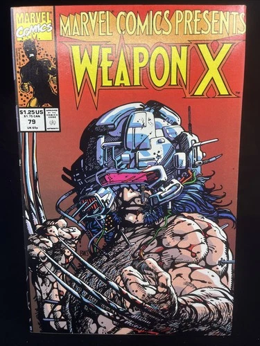Marvel Comics Presents #79 Origin Weapon X BWS Barry Windsor Smith