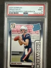 2024 Panini Donruss - Rated Rookies Throwbacks Drake Maye #49 (RC)