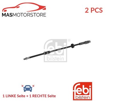 BREMSSCHLAUCH BREMSLEITUNG PAAR FEBI BILSTEIN 12251 2PCS P FÜR PEUGEOT BOXER