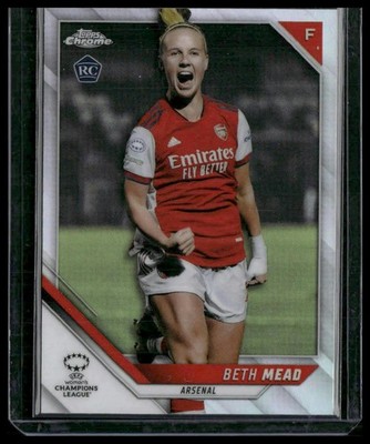 BETH MEAD 2021-22 Topps Chrome UEFA Women Refractor RC #52