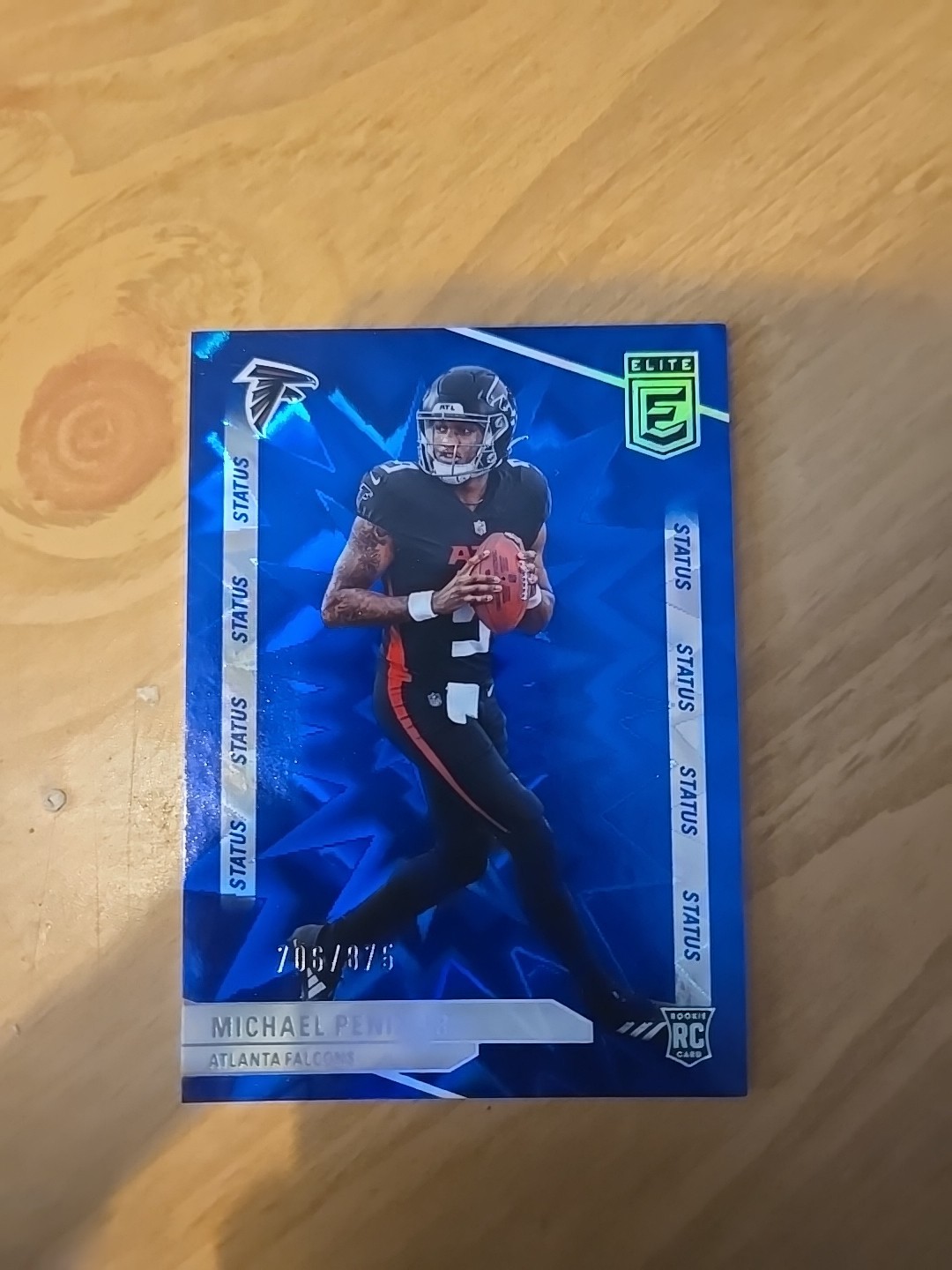 2024 Panini Donruss Elite - Rookies Status Explosion #125 Michael Penix Jr. /875