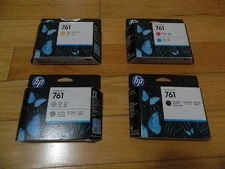 2024 Set 4 Genuine HP 761 Printheads CH645A CH646A CH647A CH648A DesignJet T7100