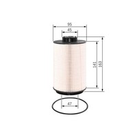 Kraftstofffilter Bosch F026402070 FüR Renault Volvo Deutz Fahr Deutz Fahr