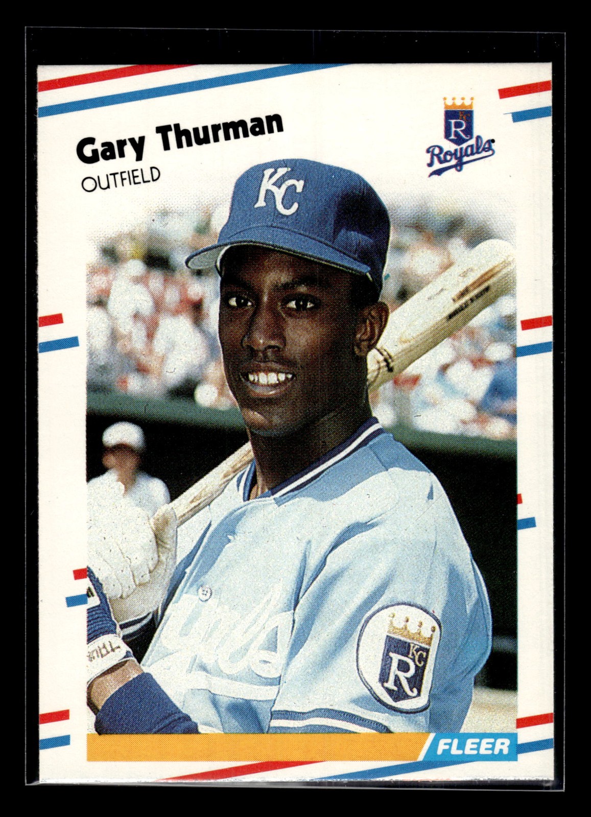 Gary Thurman 1988 Fleer #272 Rookie Kansas City Royals