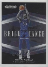 2022-23 Panini Prizm Draft Picks Brilliance Ochai Agbaji #BR-OA 0t2