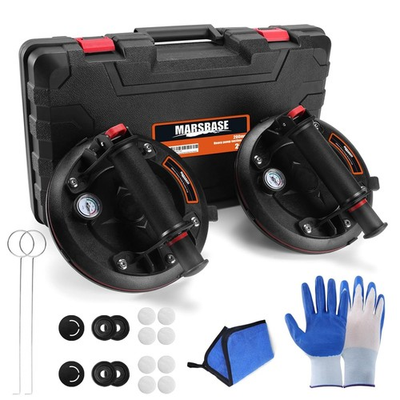 #ad 8quot; Heavy Duty Suction Cups with Pressure Gauge 2 Pack Tile Suction Cup Tool wit $59.87