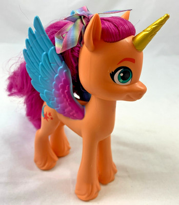 My Little Pony G5 Sunny Starscout Alicorn Einhorn Flügel Figur Hasbro 19cm MLP