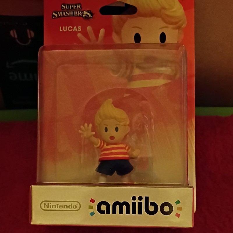 Nintendo Lucas Super Smash Bros. amiibo Figure 2015 Wii U Nintendo 3DS