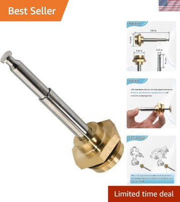 Reliable 3IN Push Button Diverter for Bath & Shower Valve Repairs - Model 1198