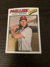 Alec Bohm 2026 Topps Heritage Chrome #81 Philadelphia Phillies