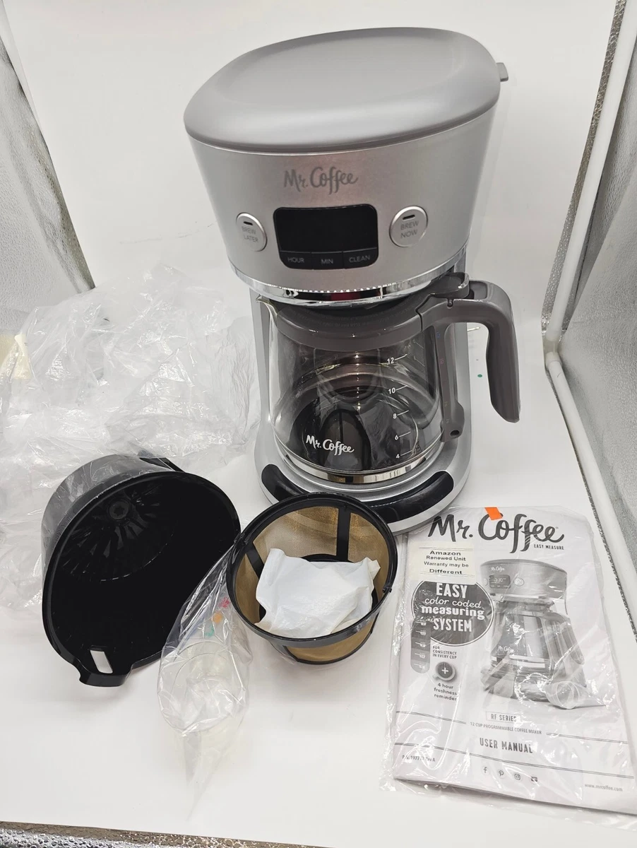 Mr. Coffee Easy Measure 12-Cup Programmable Coffee Maker