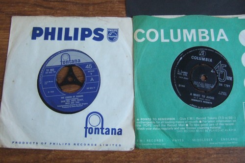 JOB LOT 22 x 7" SINGLES GOOD TITLES - THE BEATLES /BEACH BOYS / WHAM/BREAD L74 - Picture 4 of 15