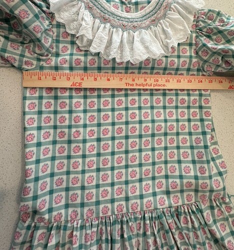 LOT OF 3 Girls Dress Cottage Core Prairie Dress Hand Made Smocked Sz 10-12? - Picture 19 of 24