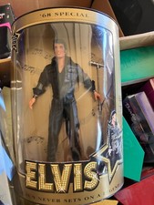 Hasbro 1968 Special Elvis Presley Figure, 12" In Black Leather