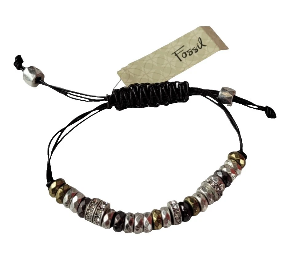 Модная бижутерия из нержавеющей стали из ископаемой кожи