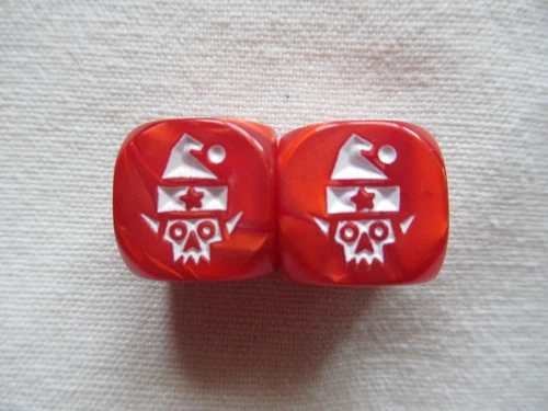 Da Red Gobbo Dice 2023 - Limited-Christmas-Bounca Squig - Games Workshop