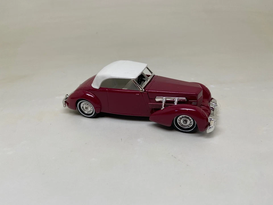 MATCHBOX-MODELS OF YESTERYEAR-Y-18 1937 CORD 812--1978-IN BOX-LESNEY PRODUCT - Image 2 of 4