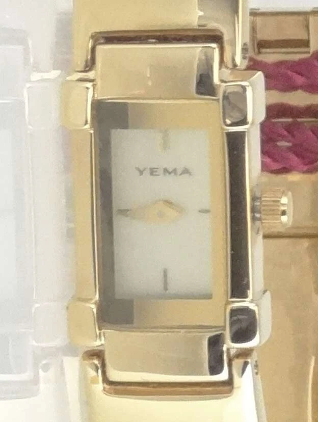 Reloj brazalete YEMA Paris YE 960 para mujer 3-3/4 ligne cuarzo 1/2 *Nuevo vintage con caja Foto 4 de 4