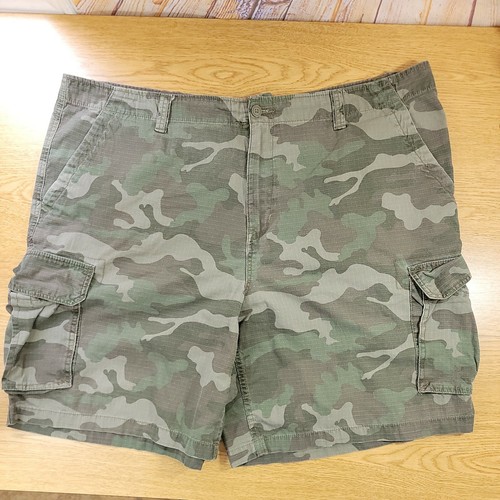 Faded Glory Men Cargo Shorts Camo 