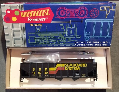 Roundhouse 1532 SEABOARD SYSTEM 3-Bay Hopper SBD 160780 BLT 10-74 SAL ACL L&N OB