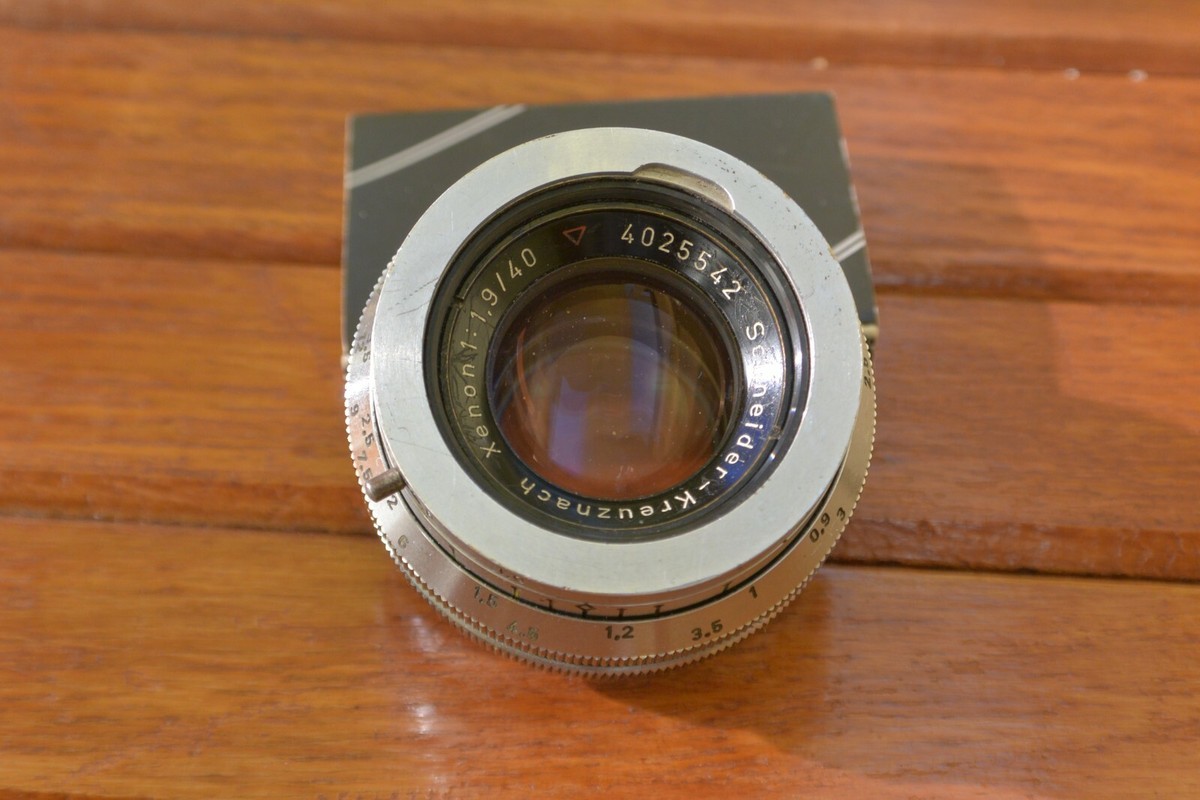 Schneider Kreuznach Xenon 40mm f/1.9 Vintage Lens For Robot Schneider Kreuznach Xenon 40mm f/1.9 Vintage Lens For Robot