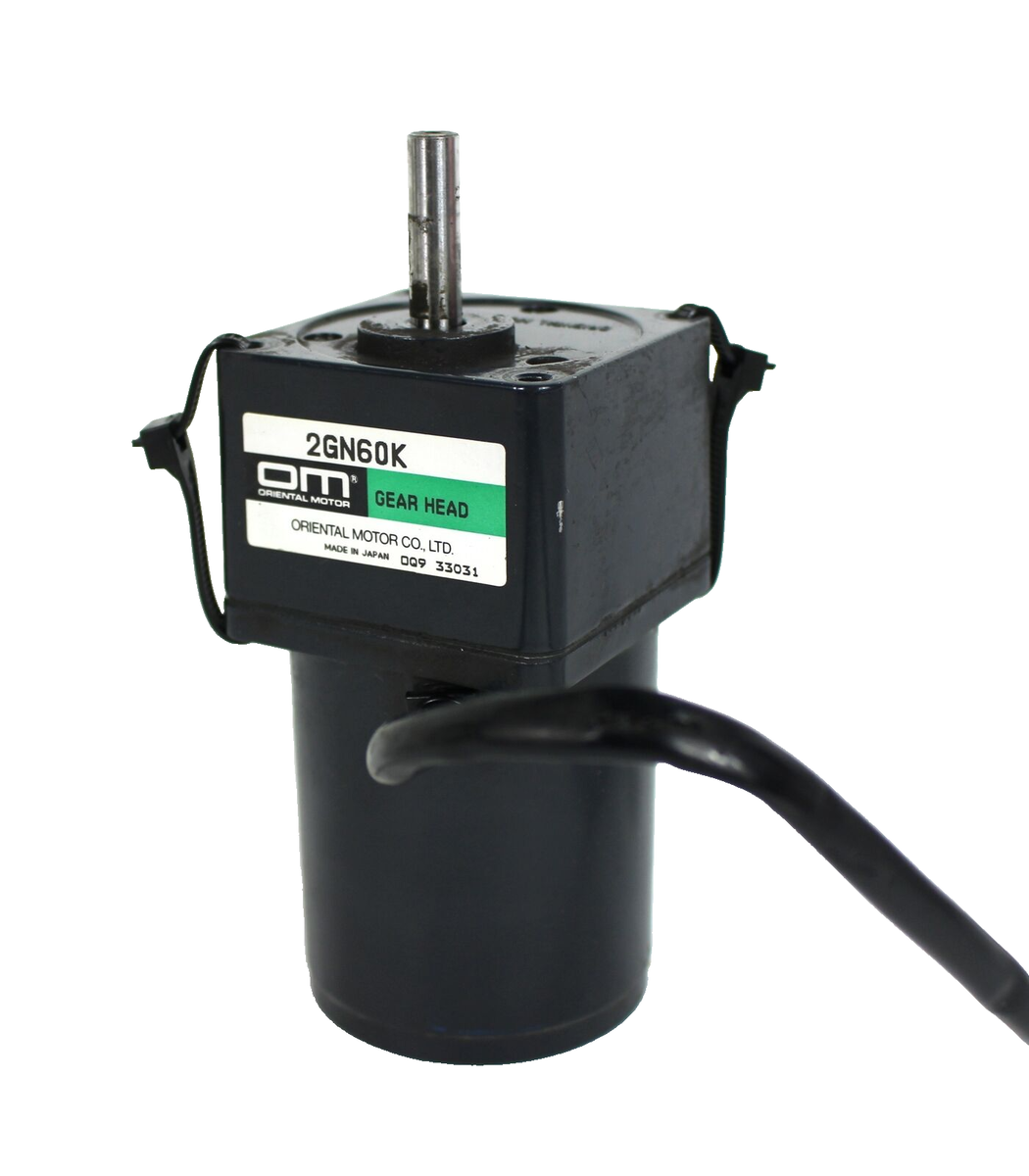 Oriental Motor 2IK6GN-A Induction Motor w/ 2GN60K Gear Head Oriental Motor 2IK6GN-A Induction Motor w/ 2GN60K Gear Head