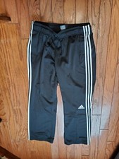 Adidas Women Large 3 STRIPS exercise Jogging Pants NEW WITH TAGS I SHIP QUICK 