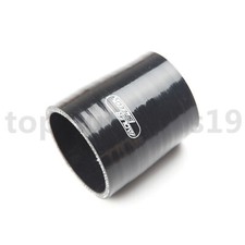 3.75" To 3.5'' ID Turbo/Intake Silicone Hose Straight Reducer Coupler Pipe Black