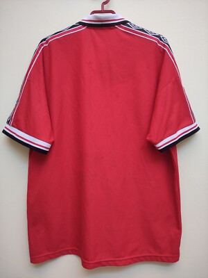 Manchester United 1998 1999 Home Shirt Umbro Vintage Soccer Jersey