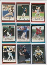 2002 Bowman Baseball You Pick NM base stars RC rookie Chrome insert HOFer