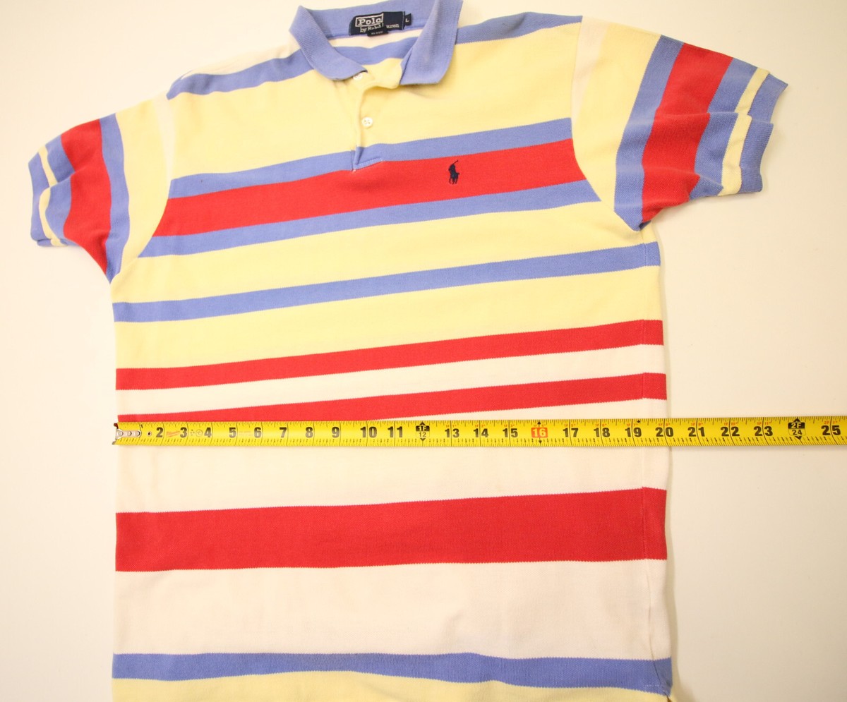 LAUREN RALPH LAUREN ストライプTシャツ S/M ストライプド ロゴ コットン ジャージー Tシャツ | ラルフ