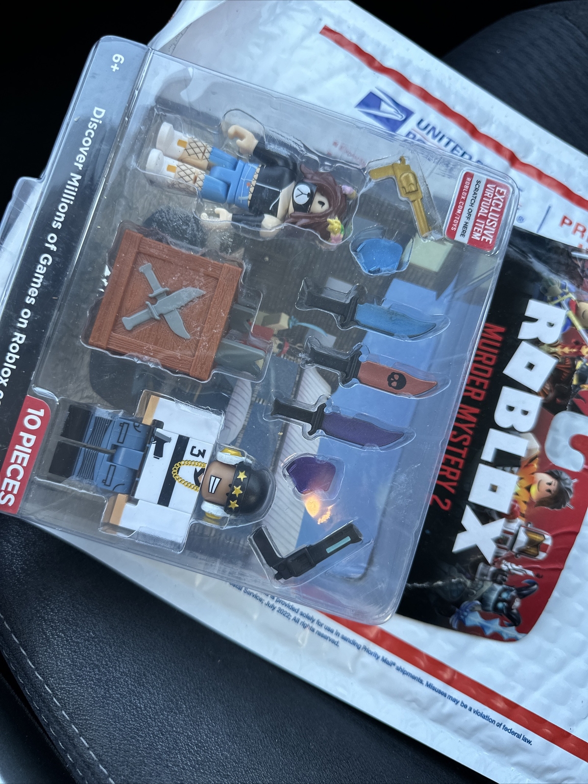 Roblox Murder Mystery 2 Action Figure Game Pack Collection