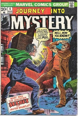 Journey Into Mystery Comic Book 2nd Series #6 Marvel Comics 1973 VERY GD+/FINE-