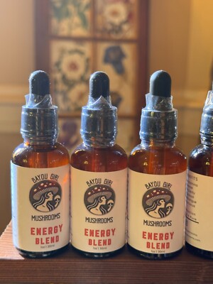 SUPER ENERGY Tincture | 2oz | Focus Energy Stamina | 8-in-1 mushroom POTENT USA