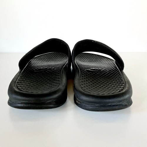 Nike Pink Black Slides Sandals Women’s Size 11 Comfort Slip-On Shoes Pool Water - Picture 6 of 10